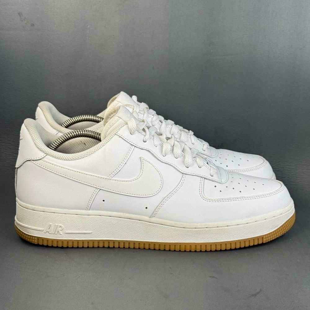 Nike Air Force 1 Low White Gum athletic sneaker shoes men’s size 11.5